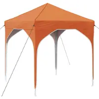 vidaXL Pop-up Feesttent 194 x 194 x 245 cm Oranje