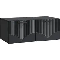 vidaXL Wandmontage TV-kast Zwart 78,5 x 41 x 30 cm Bewerkt hout