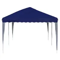 vidaXL Pop-up Feesttent 575 x 290 x 245 cm Blauw