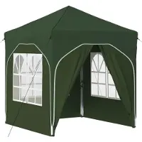 vidaXL Pop-up Feesttent 192 x 192 x 245 cm Groen