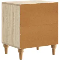 vidaXL Nachtkastje 2 pcs Sonoma Eiken 43 x 34,5 x 50 cm Bewerkt hout