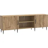 vidaXL TV Kast 150 x 31 x 50 cm Artisanaal eiken Bewerkt hout