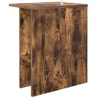 vidaXL Salontafel Gerookt eiken 40 x 30 x 49 cm Bewerkt hout