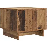 vidaXL Salontafel Oud hout 49 x 50 x 40 cm Bewerkt hout