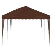 vidaXL Pop-up Feesttent 575 x 290 x 245 cm Bruin