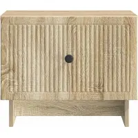 vidaXL Salontafel Sonoma Eiken 49 x 50 x 40 cm Bewerkt hout
