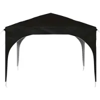 vidaXL Pop-up Feesttent 290 x 290 x 245 cm Zwart