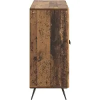 vidaXL Dressoir Oud hout 89 x 34,5 x 80 cm Bewerkt hout