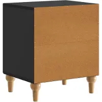 vidaXL Nachtkastje 2 st Zwart 43 x 34,5 x 50 cm Bewerkt hout