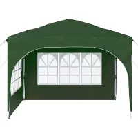 vidaXL Pop-up Feesttent 290 x 290 x 245 cm Groen