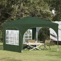 Prolenta Maison Exclusive - Pop-up partytent, 290 x 290 x 245 cm, groen