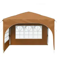 vidaXL Pop-up Feesttent 290 x 290 x 245 cm Beige
