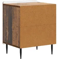 vidaXL Nachtkastje 2 st Oud hout 43 x 34,5 x 52 cm Bewerkt hout