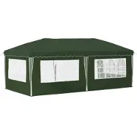 vidaXL Pop-up Feesttent 574 x 289 x 245 cm Groen