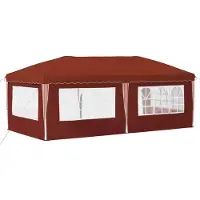vidaXL Pop-up Feesttent 575 x 289 x 245 cm Terracotta