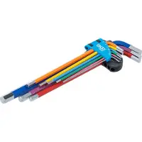 Bgs Inbussleutelset Veelkleurig extra lang binnenzeskant 1,5 - 10...