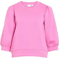 Vila Sweatshirt 'VIVera' lichtroze