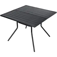 Vdd – Tuintafel – Buitentafel – gecoat ijzer – 100 x 73,5 cm