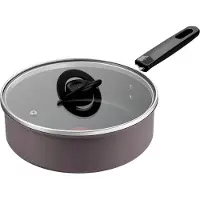 Tefal Ceramic Control Grey hapjespan 24 cm + deksel