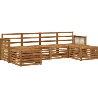 vidaXL Buiten bank set 5 st