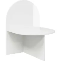 vidaXL Nachtkastje 2 st Hoogglans Wit 48 x 49 x 65 cm