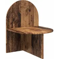 vidaXL Nachtkastje Oud hout 48 x 49 x 65 cm Geconstrueerd hout