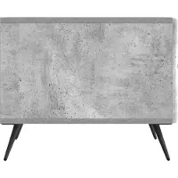 vidaXL Salontafel Betongrijs 49 x 50 x 40 cm Bewerkt hout