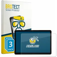 BROTECT Screenprotector 3 Stuks voor Mentume K50 10.1" Beschermglas transparant
