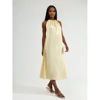 Busem Halterneck Midi-jurk
