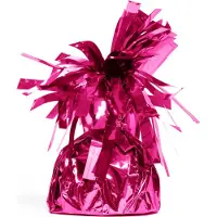 We Fiesta 12x Ballon gewichtje Fuchsia 170 gram - Ballonnen Helium Gewicht Gewichtjes Feest Feestje