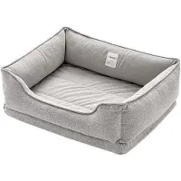 OEM Orthopedisch hondenbed, wasbaar, zacht, tot 60x50x20 cm, grijs