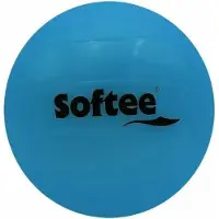 Softee multifunctionele flexibele volleyballbal, 220 mm, blauw. Blauw, one size
