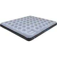 Markenlos Comfort luchtbed, uniseks, met ingebouwde voetpomp, antislip, ademend, robuust, zacht, zowel binnen als buiten
