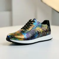 Lureaux Galaxy Glow Runners - PRE-ORDER - - Nette Kleurrijke Schoenen Met - Of Zonder - Print - Heren