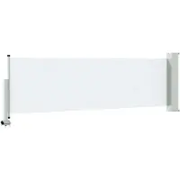 vidaXL Zijkant luifel 100 x 300 cm 100% polyester, ijzer, staal