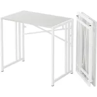 OEM Wit bureau van 90 cm breed, geschikt voor thuiswerken