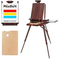 OEM Kunststof ezel, draagbaar, eikenhout, notenhoutkleur