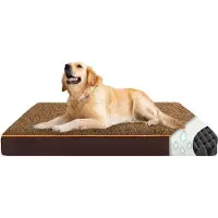 OEM Orthopedisch hondenbed, ovaal, groot, 110x80x8 cm, geschikt voor grote honden
