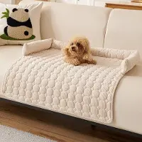 OEM Hondenbed, 75 cm, universeel, beige, antislip