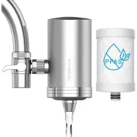OEM RVS-waterfiltersysteem voor de kraan, duurzaam, 320 gram, vermindert zware metalen