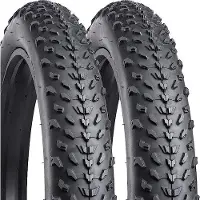 OEM 20-inch Fatbike banden, 20x4.0 inch, offroad profiel, zwart