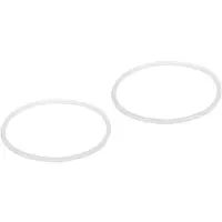 OEM Witte siliconen O-ringen set voor waterfilters van 10 inch, 87x4 mm, 2 stuks