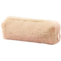 OEM Khaki pluche etui, make-up organizer, geschikt voor tieners, 1 stuk