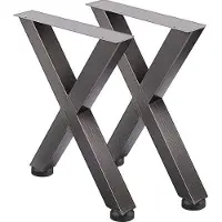 OEM Metalen tafelpoten, industriële kwaliteit, geschikt voor een eettafel, belastbaar tot 1000 kg