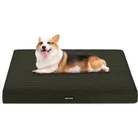 OEM Orthopedisch hondenbed, 9 cm dik, middelgroot, olijfgroen