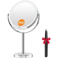 OEM Make-upspiegel 30x/1x, draaibaar, met vergroting, reisspiegel