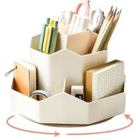 OEM Draaibare bureauorganizer voor kinderen met 9 compartimenten en een 360-graden draaifunctie