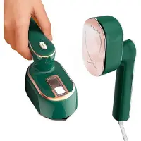 OEM Compact stoomstrijkijzer, groen, 100 ml, inklapbaar