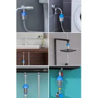 OEM Waterfilter 40 micron, 3/4 inch, roestvrij staal. Waterzuivering - verwijdert corrosie, bacteriën en zware metalen. Geschikt voor drinkwater, koken, douchen en wassen