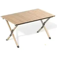 OEM Opklapbare picknicktafel, beige, 90x60 cm, voor buiten gebruik